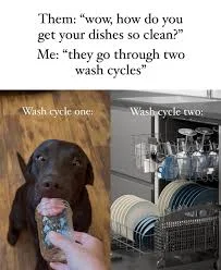 Let’s call it the ‘pre wash cycle
